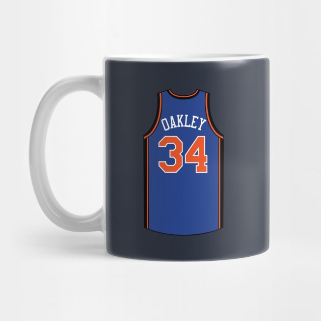 Charles Oakley New York Jersey Qiangy by qiangdade